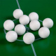 10 ks míček pro stolní fotbal 36 mm, bílý