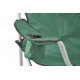 Kempinková židle s ocelovým rámem vč. tašky - skládací, zelená