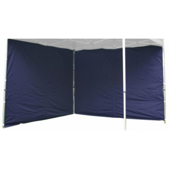 2 boční stěny bez oken pro Profi zahradní párty stany, modré