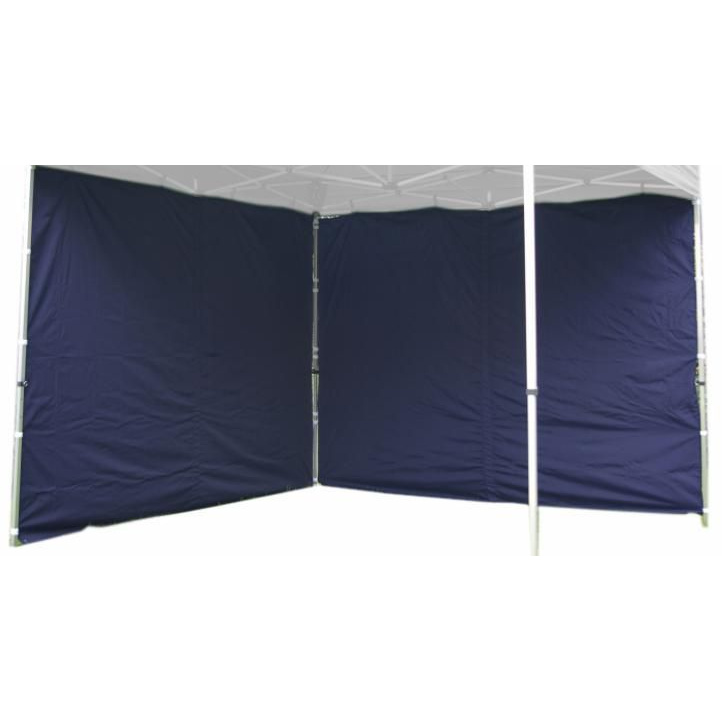 2 boční stěny bez oken pro Profi zahradní párty stany, modré