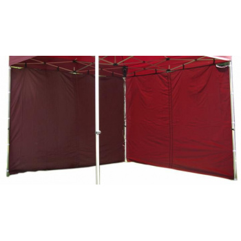 2 boční stěny bez oken pro Profi zahradní párty stany , vínová