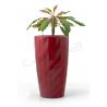 Vysoký okrasný květináč samozavlažovací, 57 cm, červený