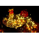 Vánoční řetěz na stromeček venkovní + vnitřní 200LED, 18 m