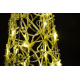 Dekorativní svítící kužel venkovní / vnitřní, 30 LED- teple bílé, 60 cm