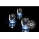 3 ks dekorativní solární lampičky- tvar sklenic