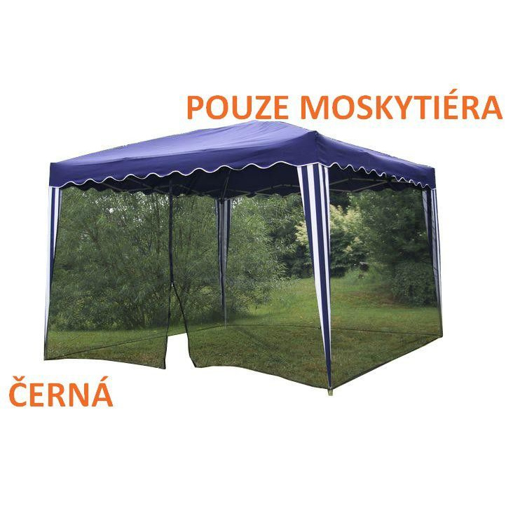 Moskytiéra (síť proti hmyzu) pro párty stany a altány 3x3 m, se zipem