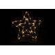 Dekorativní vánoční hvězda k zavěšení, do bytu, 30 cm