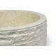 Dekorativní mramorové kulaté umyvadlo do koupelny, na desku, průměr 46 cm
