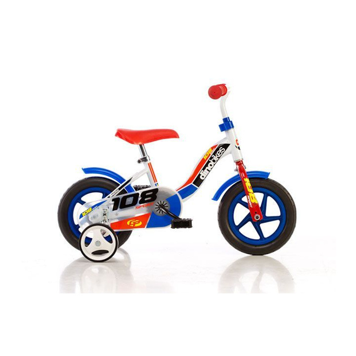 Chlapecké jízdní kolo pro nejmenší, od 3 let, stabilizační kolečka, velikost 10