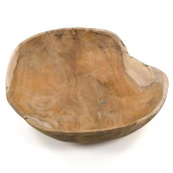 Luxusní designová miska z masivního dřeva Palisandr cca 30x30 cm
