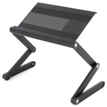 Malý nastavitelný stolek na natebook do postele / na pohovku, odvětrávaný, 45x25 cm