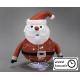 Vánoční figurka venkovní + vnitřní, Santa Claus osvětlený, na baterie, 58 cm