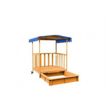 Dětský dřevěný altánek s pískovištěm 113x116x136,5 cm