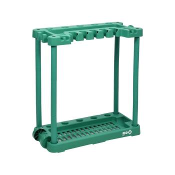 Plastový regál - úložný systém na nářadí, pojezdová kolečka, 74x35x84 cm