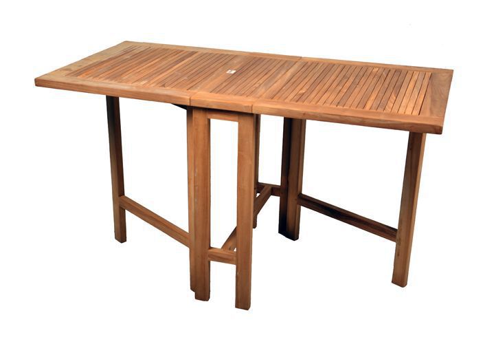 Zahradní dřevěný obdélníkový stůl z teakového dřeva