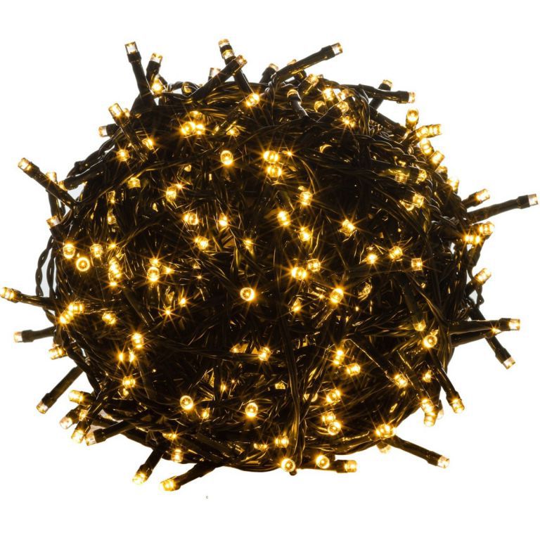Vánoční světelný LED řetěz, venkovní / vnitřní, 600 diod, 60 m
